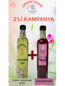LİMON SARIMSAK KÜRÜ VE PANCAR KVASS KAMPANYASI