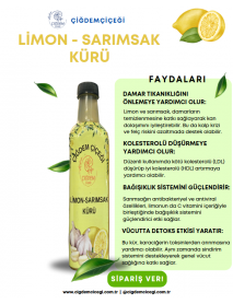 LİMON SARIMSAK KÜRÜ