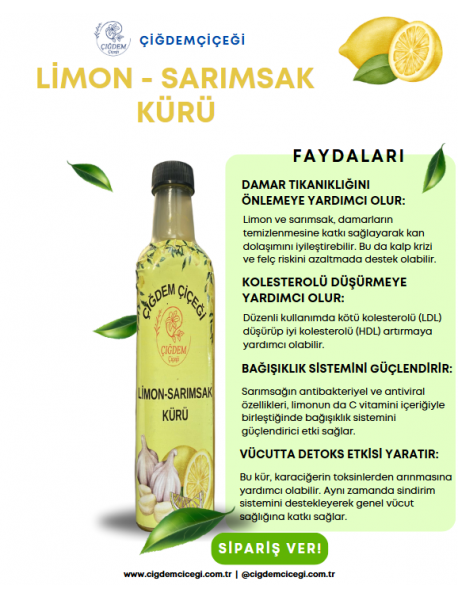 LİMON SARIMSAK KÜRÜ